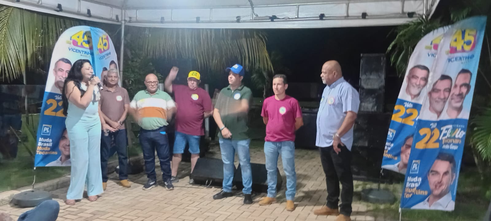 Prefeito de Formoso do Araguaia Israel Kawe, reúne aliados e a população e confirma apoio ao candidato Vicentinho Junior