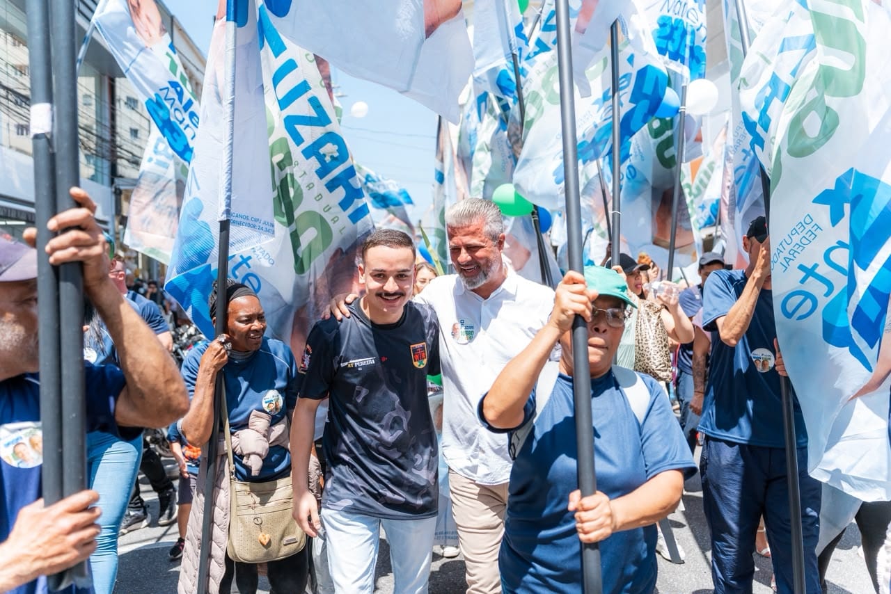 Caminhada de Julinho Fuzari atraiu mais de 1.400 pessoas em São Bernardo