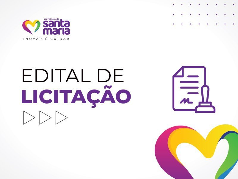Prefeitura de Santa Maria lança edital de R$ 5,4 milhões para pavimentação