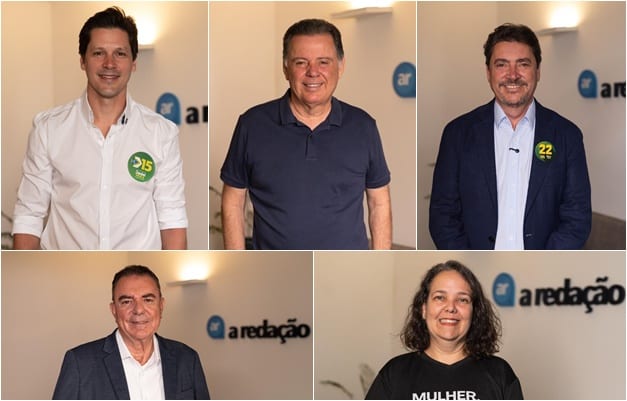Cinco candidatos ao governo de Goiás têm agendas nesta sexta (11/9)
