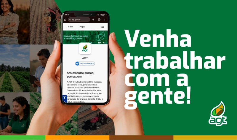 AGT está com vagas abertas; confira como se candidatar