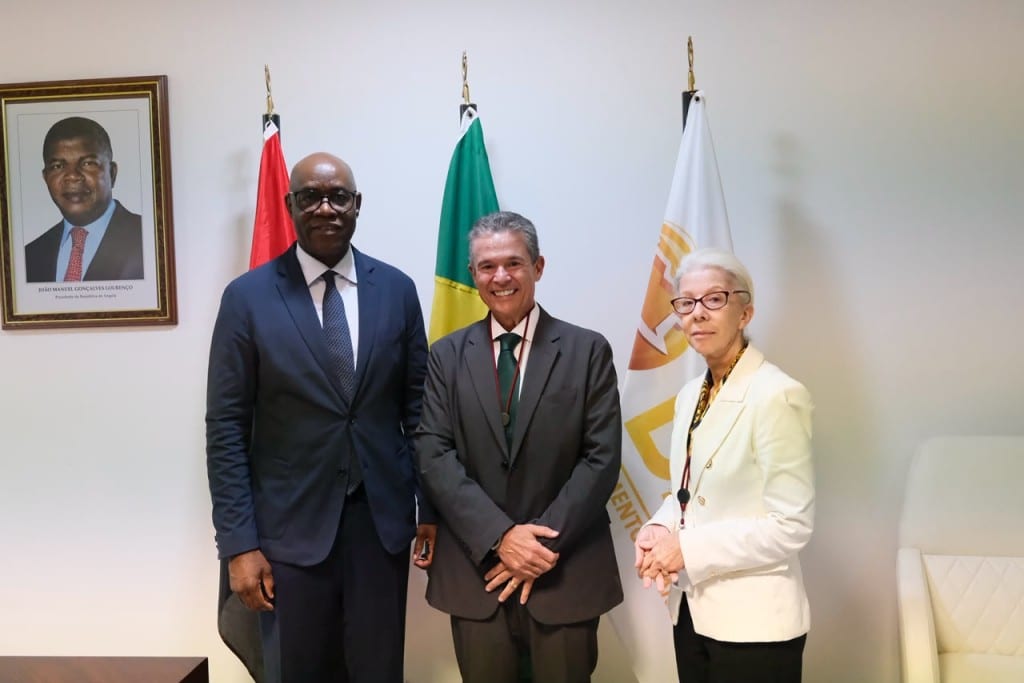 André de Paula discute financiamento de investimentos agropecuários com Banco de Desenvolvimento de Angola