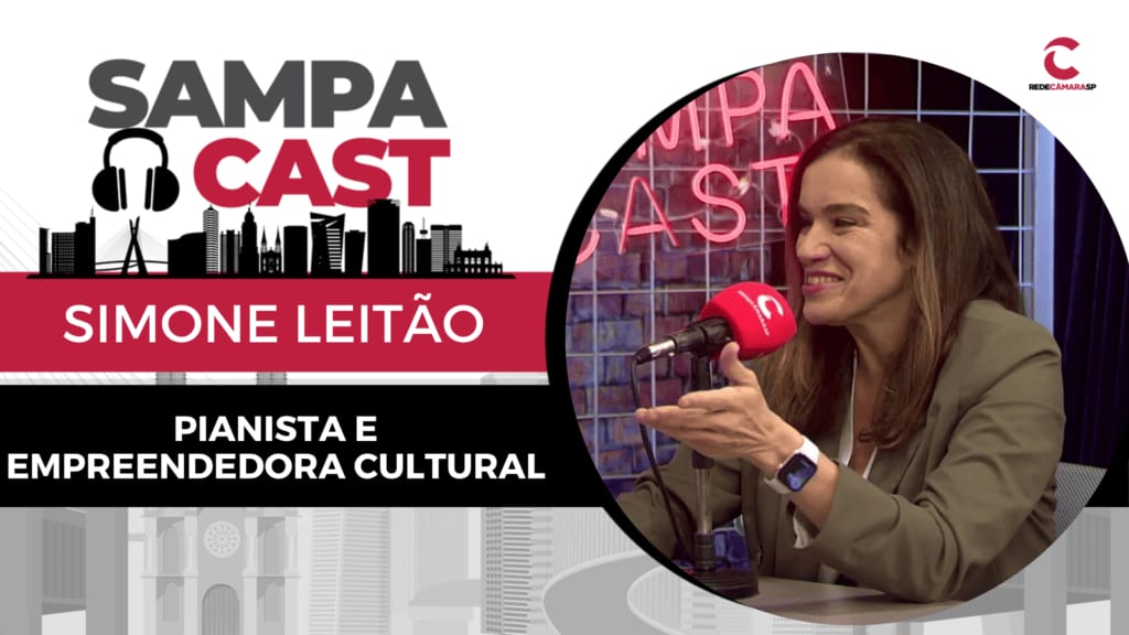 Pianista Simone Leitão é a entrevistada do novo episódio do Sampa Cast