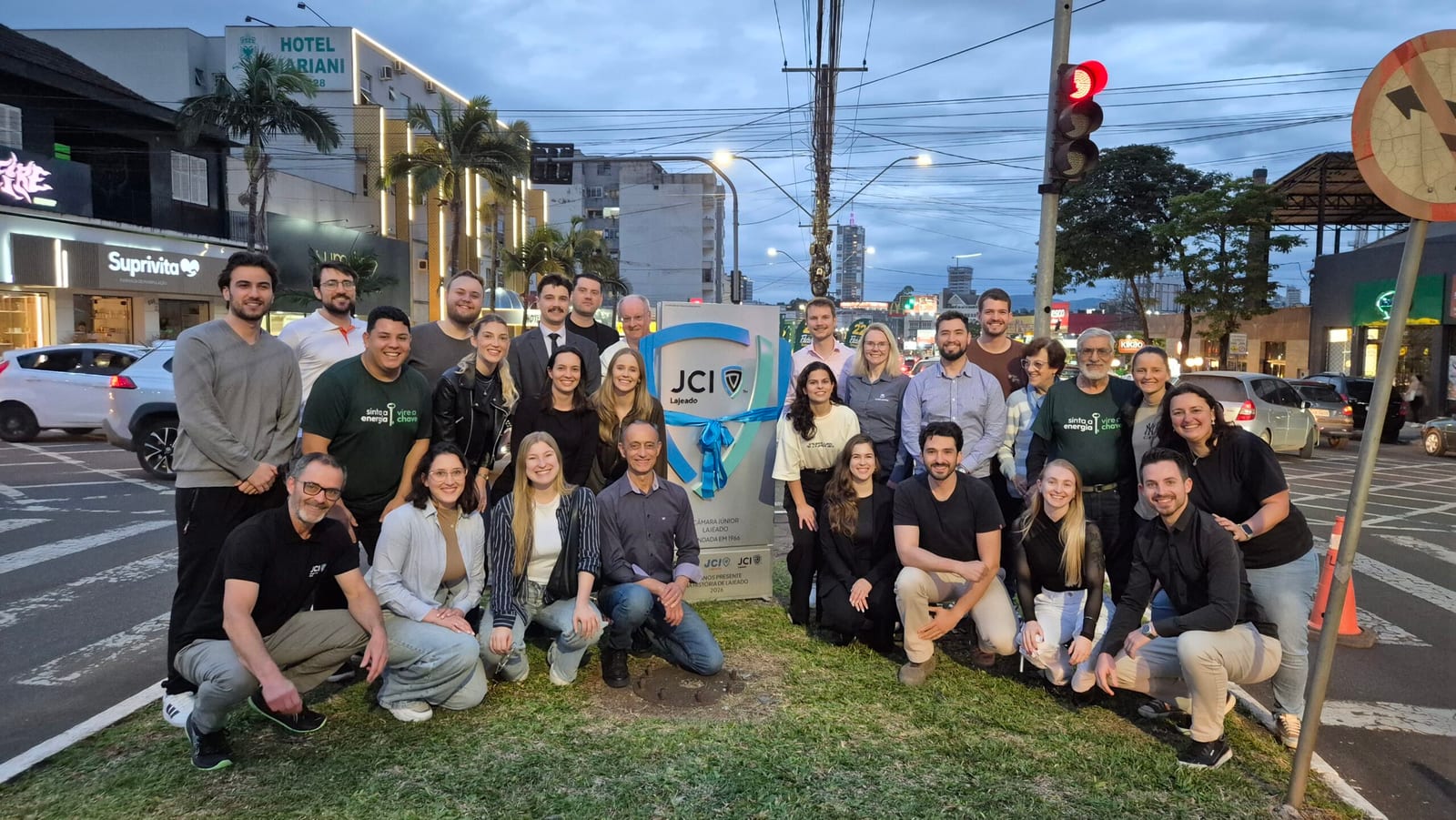 JCI Lajeado celebra 60 anos com novo monumento na cidade