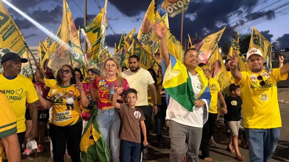 Zé da Imperial reúne mais de 3 mil no lançamento da campanha em Águas Lindas