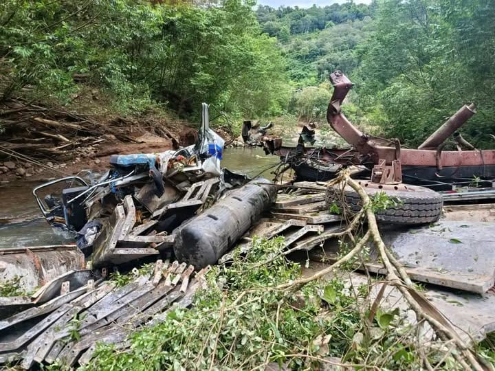 Acidente com caminhão deixa uma pessoa gravemente ferida entre Cotiporã e Dois Lajeados