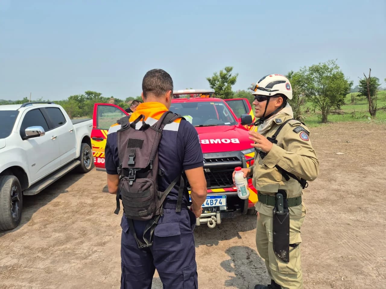 Força-tarefa do Governo de SP inicia combate direto a incêndios florestais no Amazonas