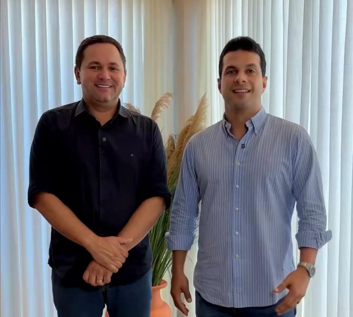 Senador Irajá Abreu apoia Júnior Diamantino para deputado estadual