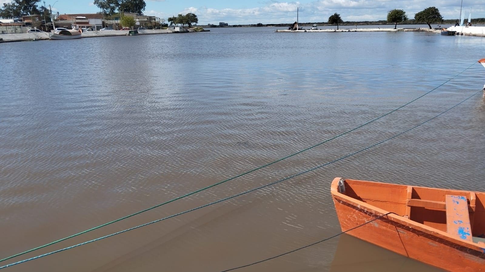 Região Sul do RS: Nível do Canal São Gonçalo ultrapassa cota de atenção