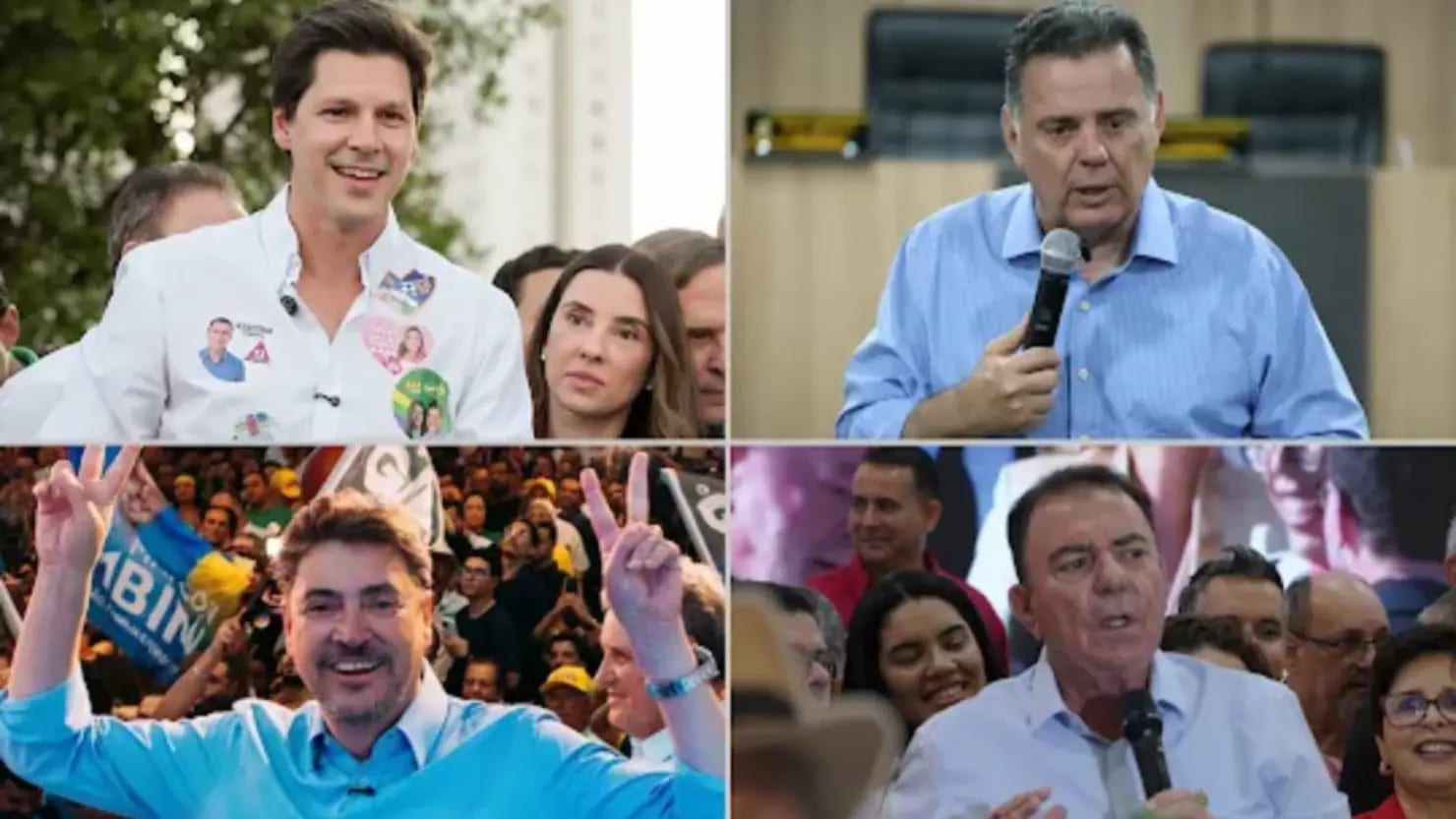 Primeira semana de campanha revela táticas na disputa pelo governo de Goiás