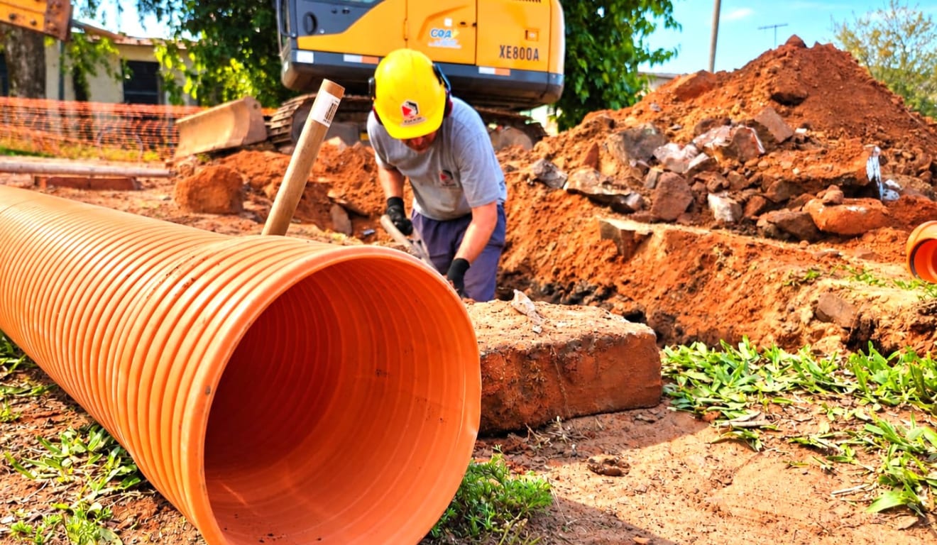 Corsan faz obras de saneamento em três cidades da Serra entre 7 e 18 de setembro