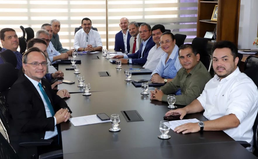 Wanderlei Barbosa e Vicentinho Júnior iniciam diálogo sobre transição de governo no Tocantins