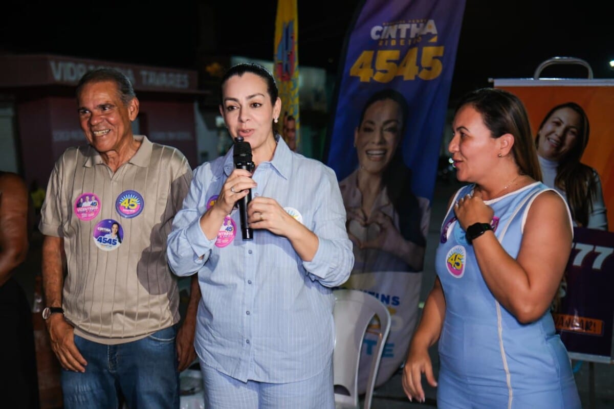 Cinthia Ribeiro pede voto consciente e chama apoiadores a multiplicarem nova política