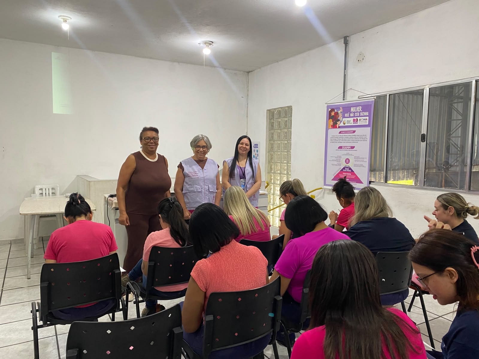 Experiência de prevenção à violência contra mulher de Mauá é levada a Taubaté
