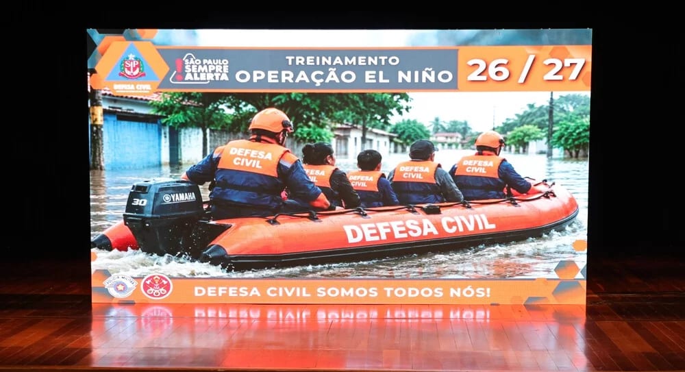 Osasco recebe treinamento regional da Defesa Civil como preparação para as chuvas de verão 2026/2027