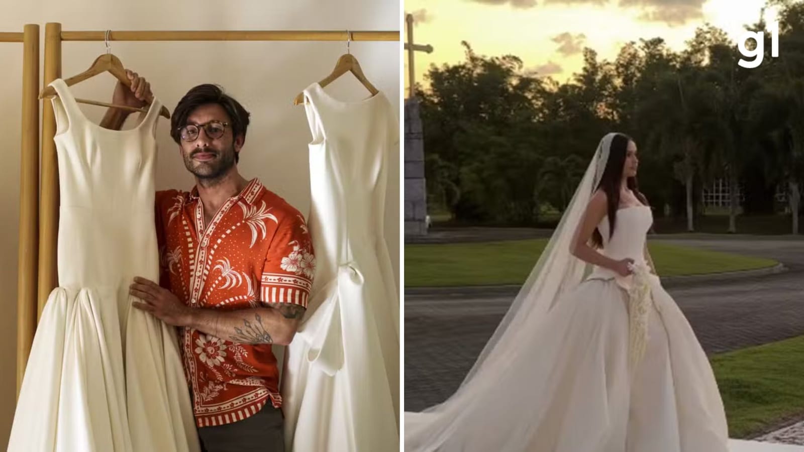 Único brasileiro entre os 25 melhores do mundo: conheça o estilista gaúcho que fez o vestido de casamento de Juliette