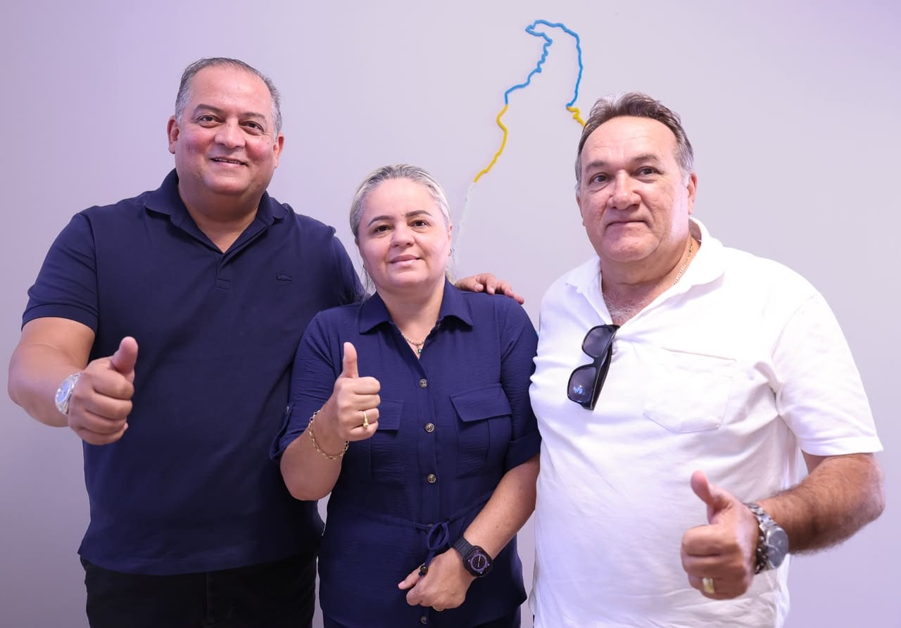 Prefeita Nélida e ex-prefeito Gilmar anunciam apoio a Eduardo Gomes