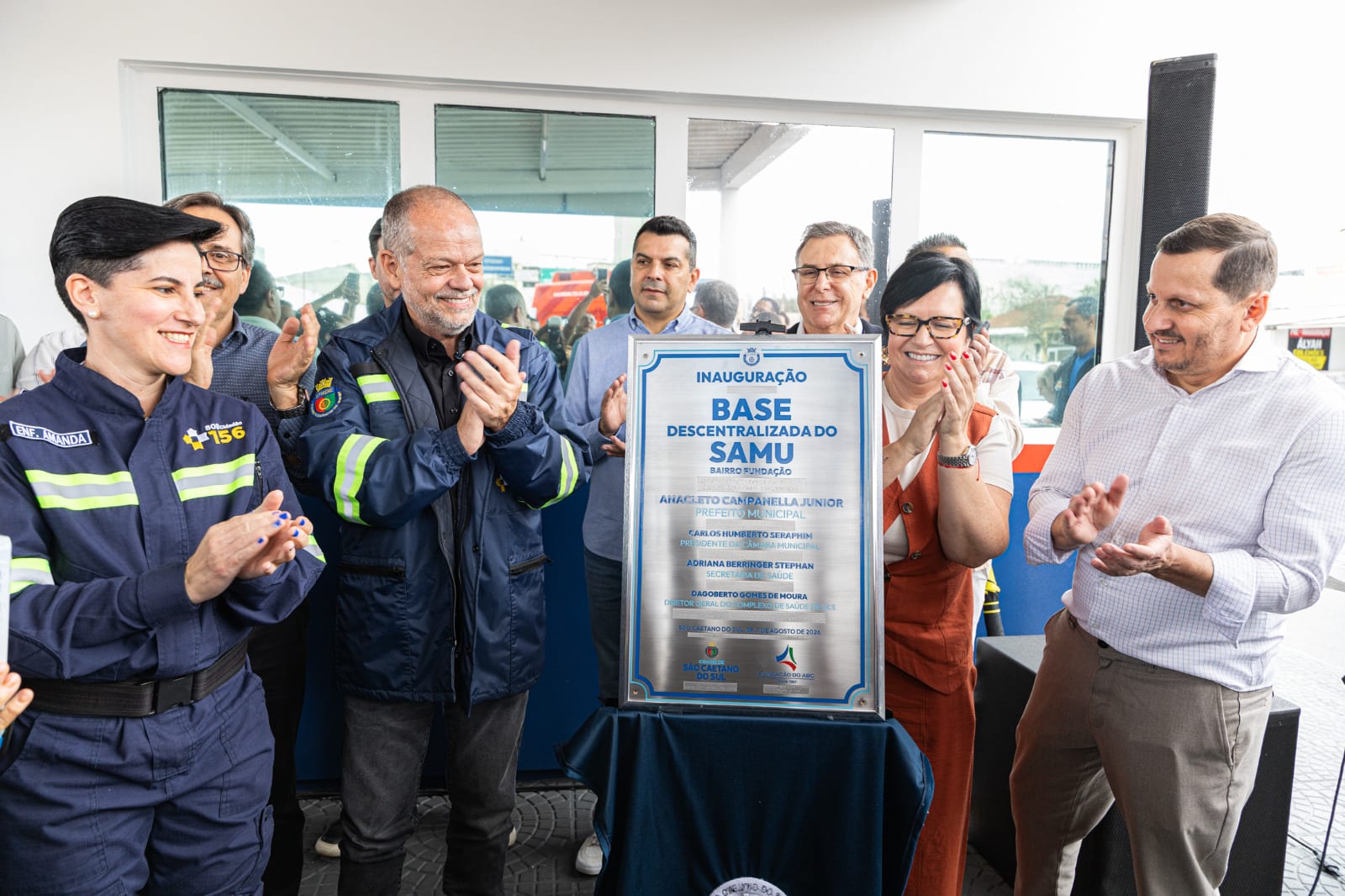 São Caetano inaugura primeira base descentralizada do SAMU e digitaliza operação