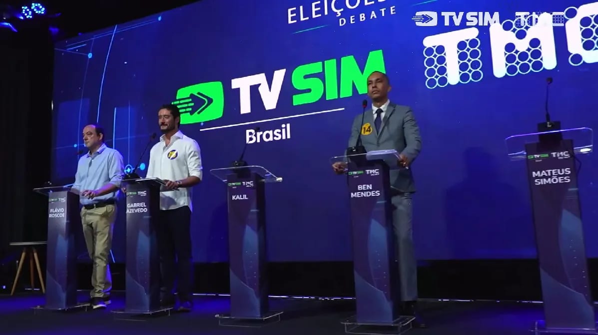 Acompanhe agora o debate da TMC com candidatos ao Governo de Minas