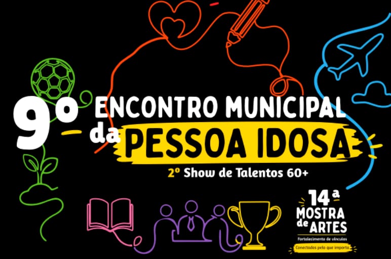 9º Encontro Municipal da Pessoa Idosa marca início da 14ª Mostra de Artes de Torres