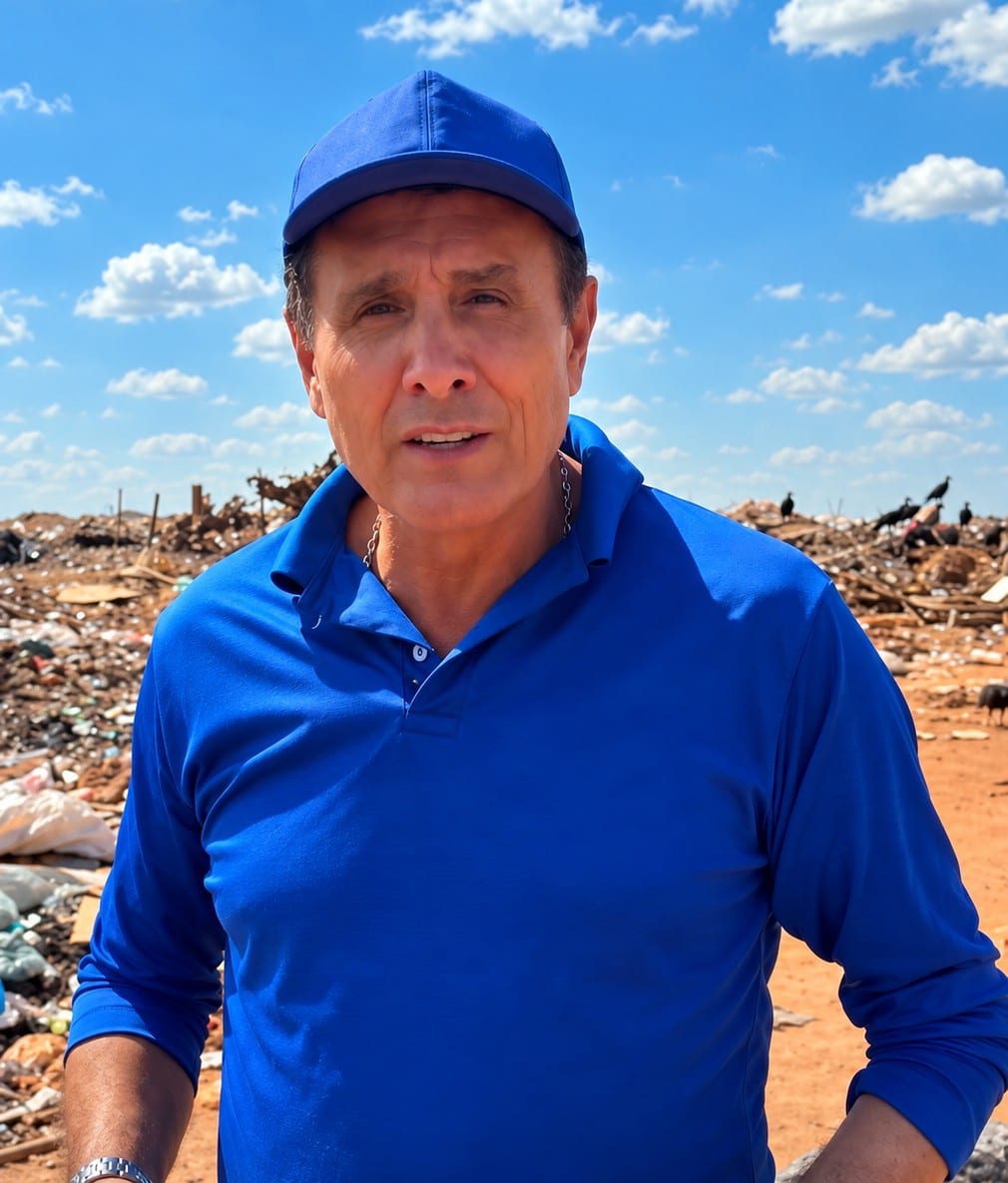 Gaguim promete acabar com lixão na entrada de Augustinópolis