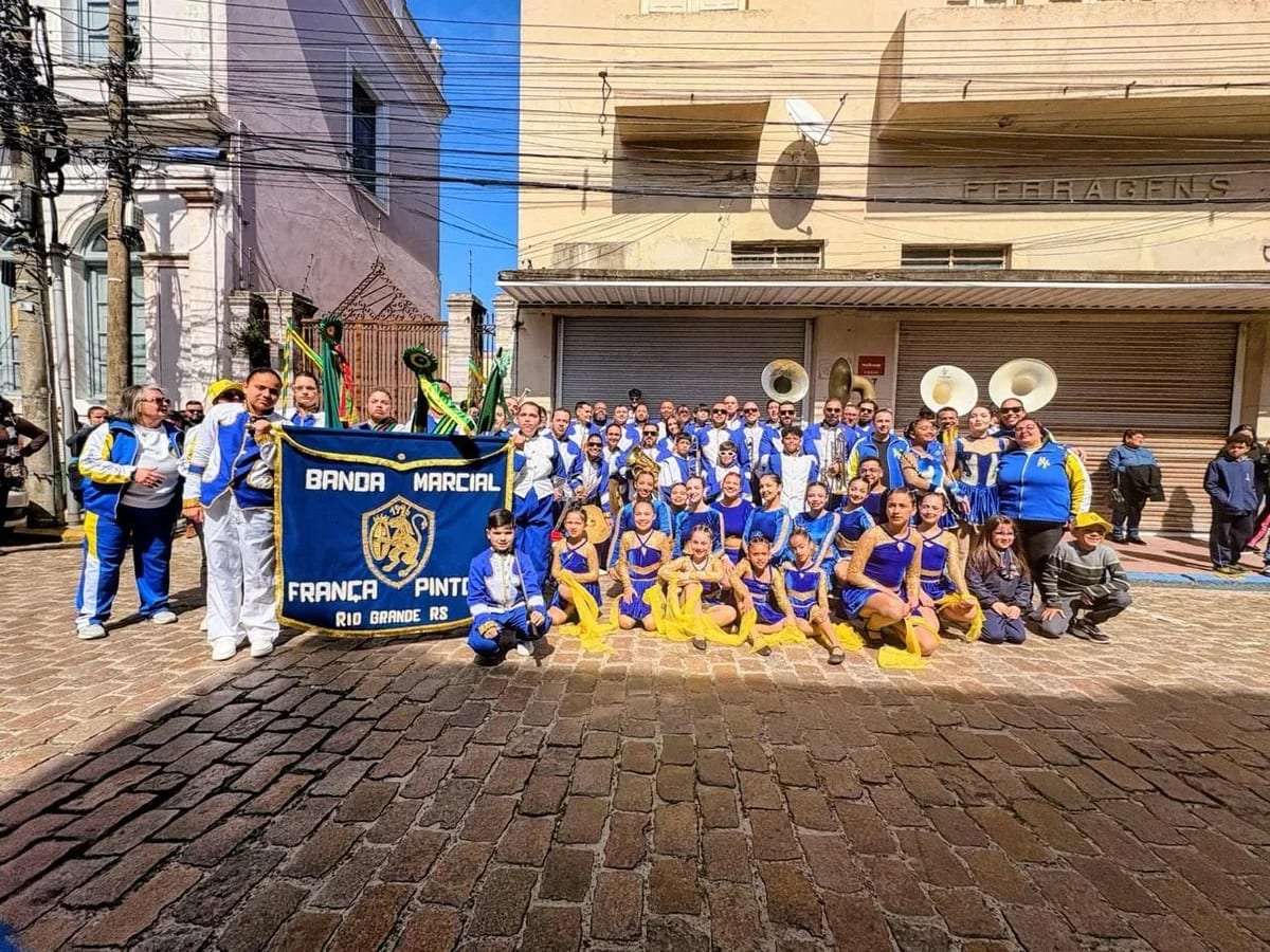 Campeonato estadual reúne 35 bandas e fanfarras neste fim de semana em Rio Grande