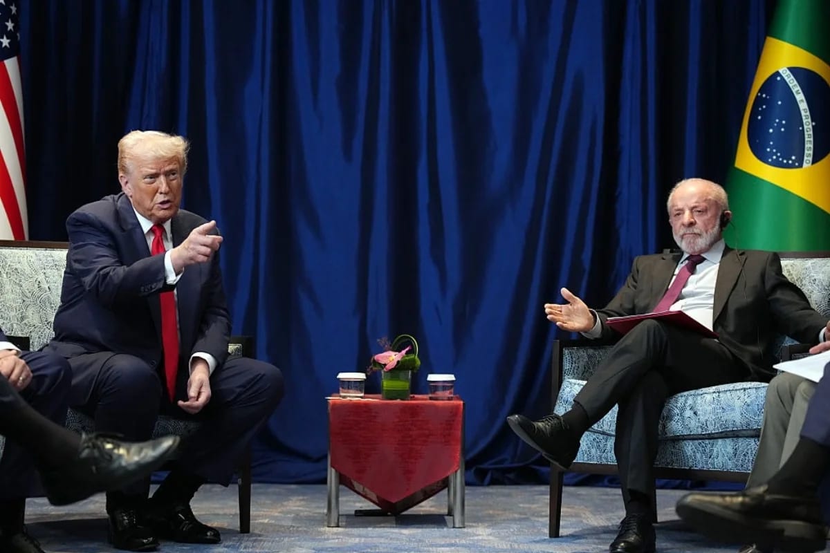 Governo Lula avalia positivo que Trump não citou o Brasil na ONU