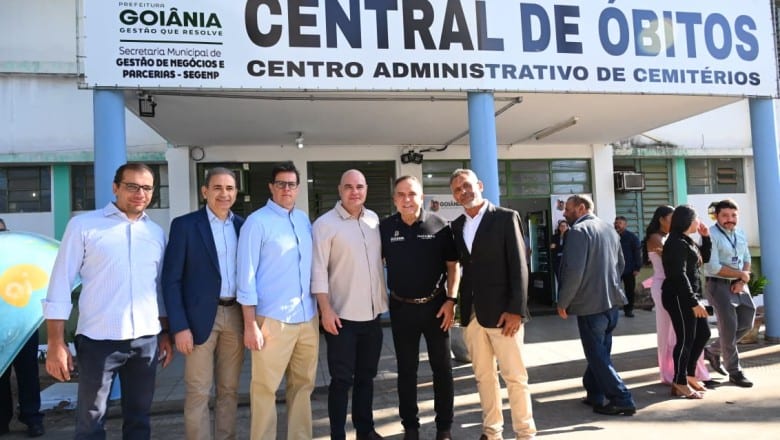 Goiânia inaugura posto de cartórios na Central de Óbitos para emitir certidões fora do expediente