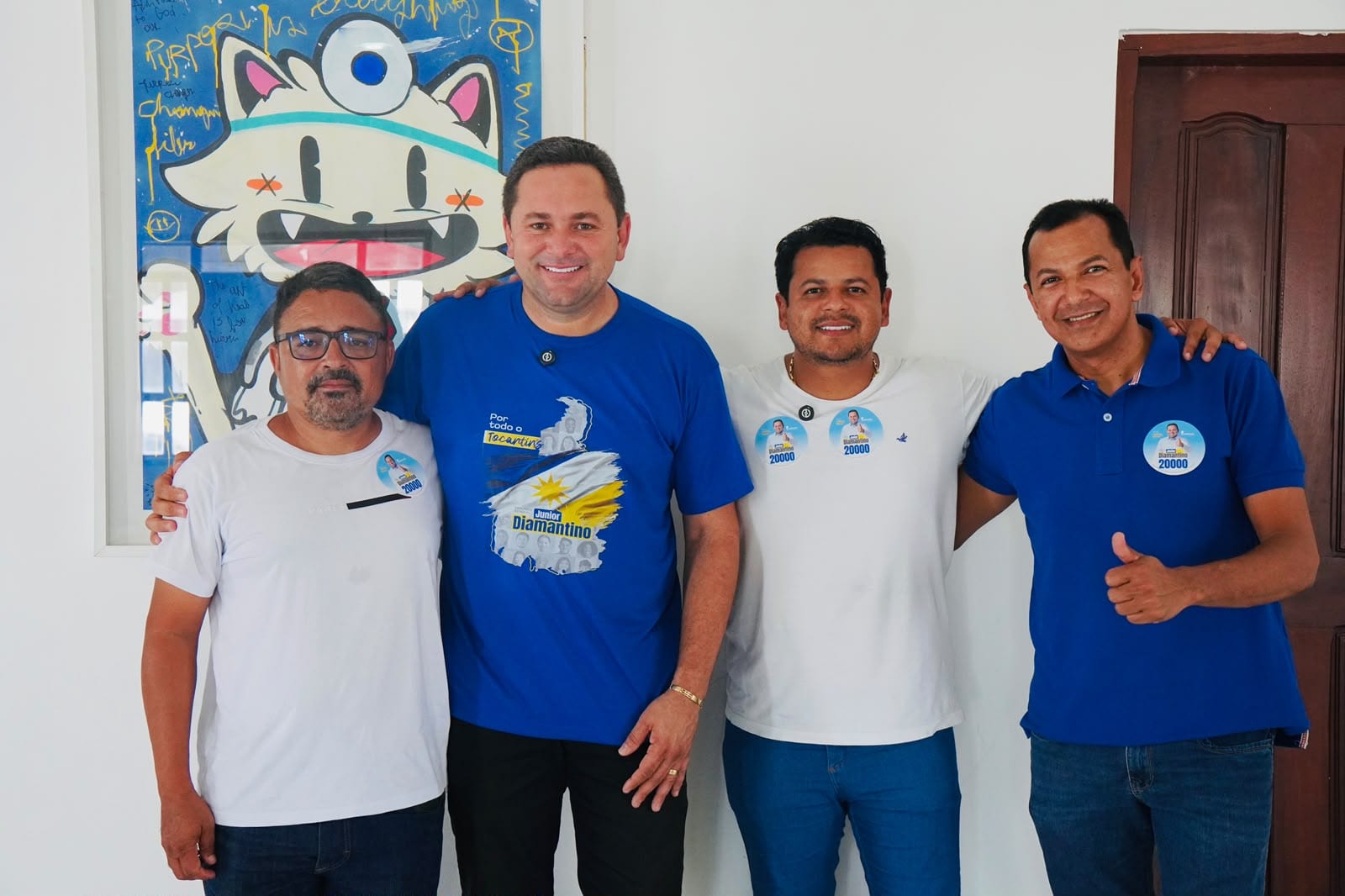 Júnior Diamantino reúne prefeito, lideranças e moradores em Xambioá
