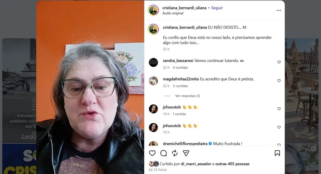 “Funcionário petista, demite”: publicações da presidente do PL de São Marcos incentivam boicote político
