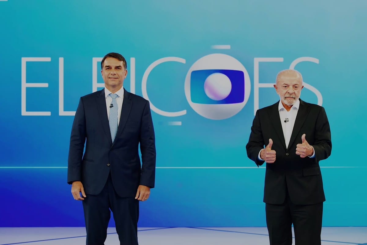 AO VIVO: Ouça o debate presidencial da TV Globo entre Lula e Flávio Bolsonaro