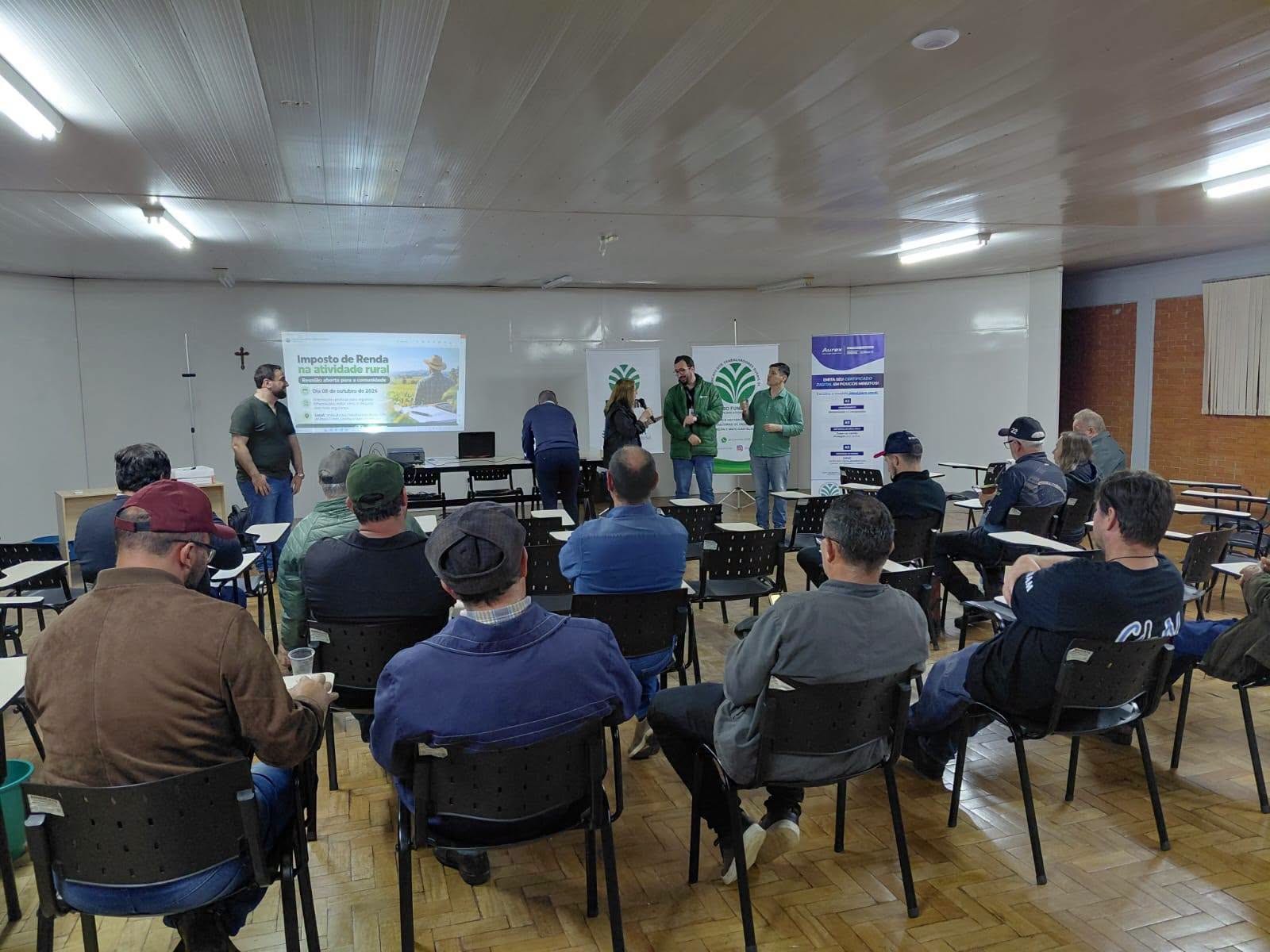 Reunião trata do Imposto de Renda na atividade rural