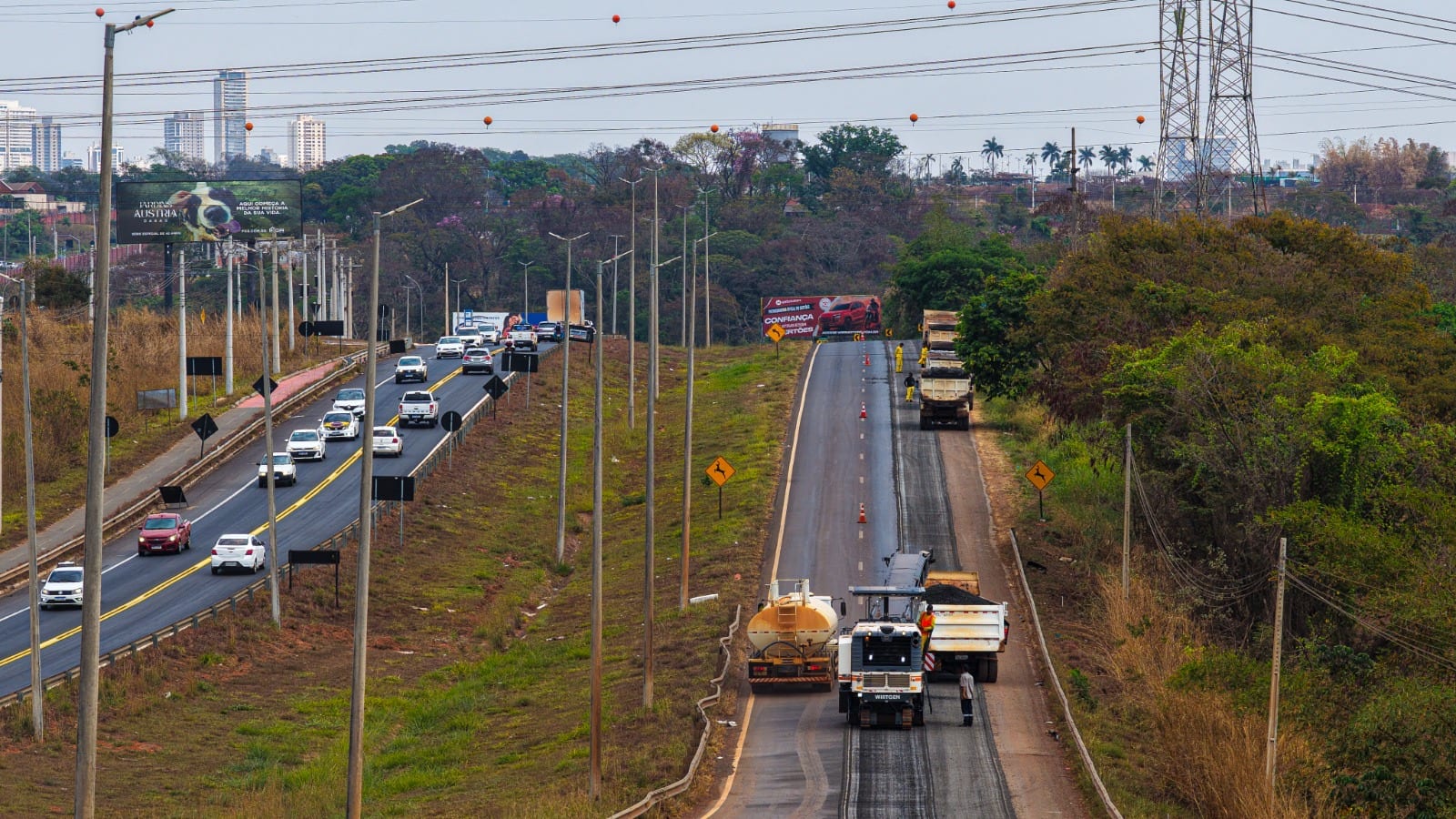 Goinfra inicia nova etapa de restauração de mais de 30 km da GO-020