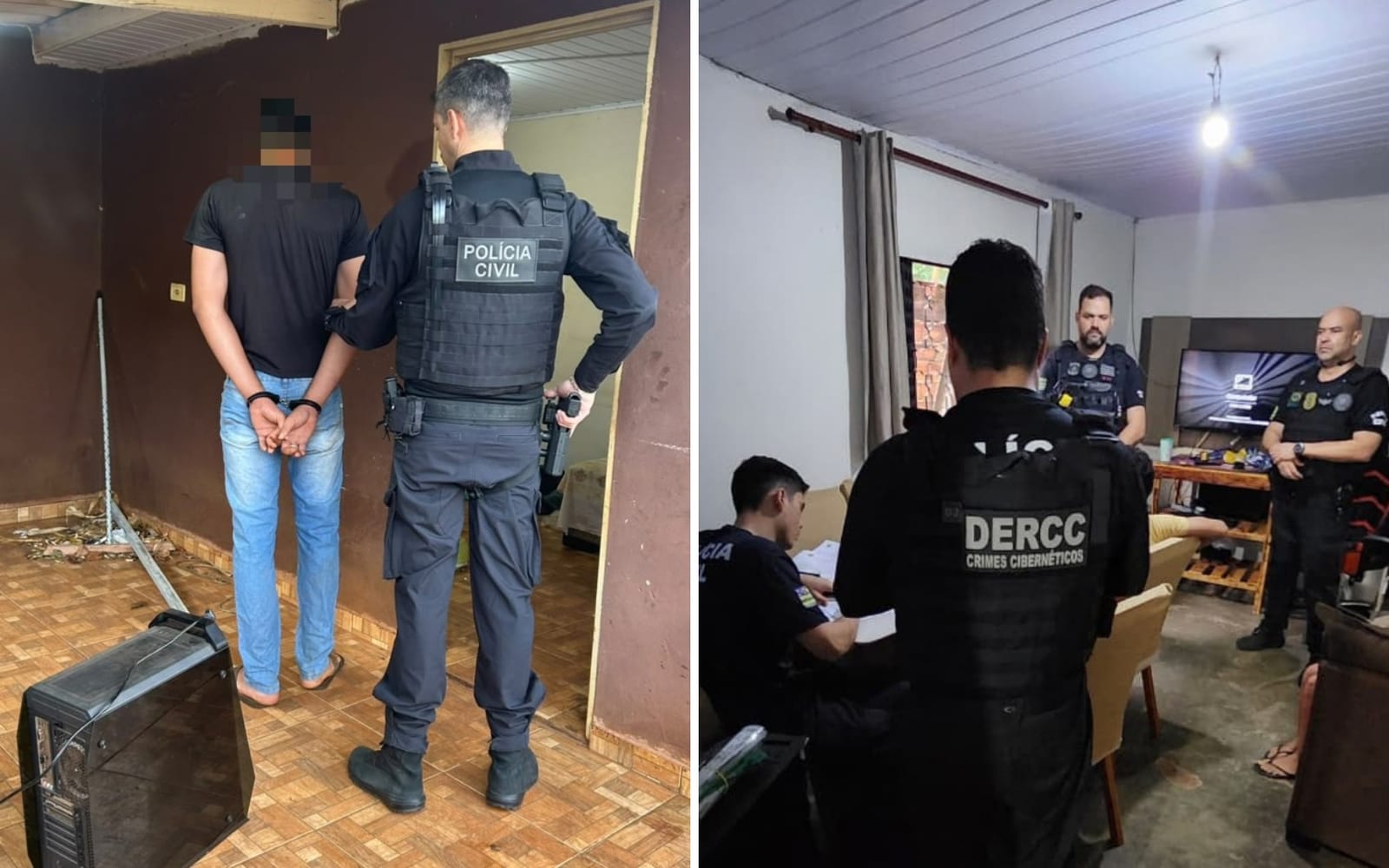 Operação prende quatro suspeitos de armazenar conteúdo de abuso sexual infantojuvenil em Goiás