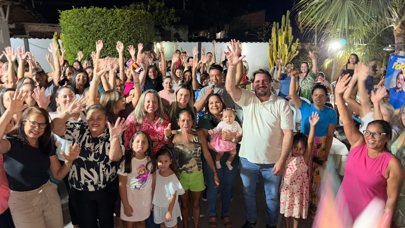 Eduardo Fortes e Luana Nunes fazem três reuniões em Gurupi