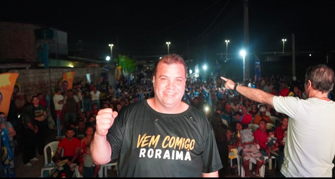 Rorainópolis mostra força: Reunião de Jeferson Alves atrai mais de 2 mil pessoas neste sábado