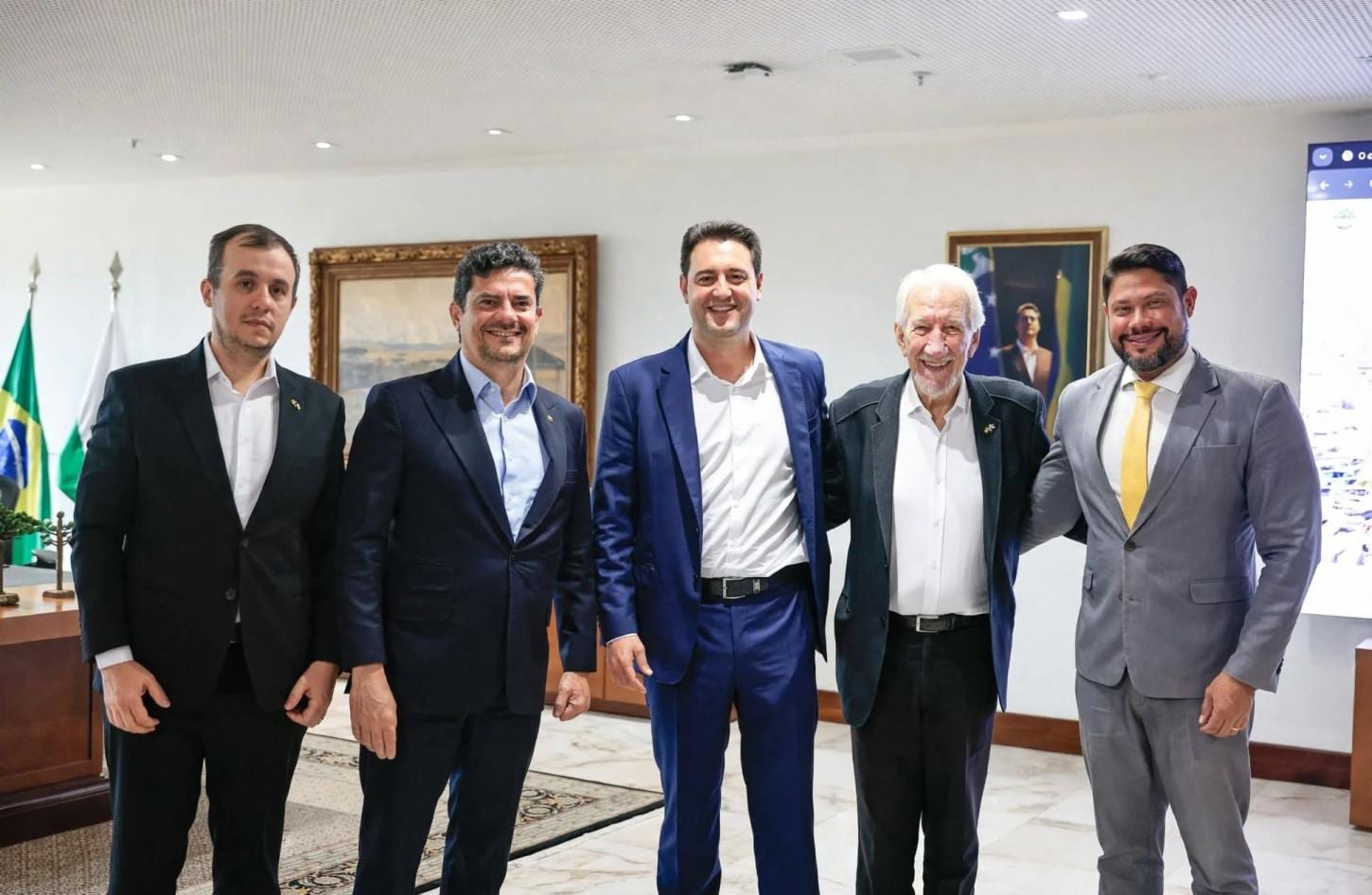 Sergio Moro inicia transição de governo no Paraná com reunião no Palácio Iguaçu