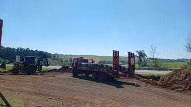 Santo Antônio do Planalto renova tubulação no acesso ao Distrito Industrial