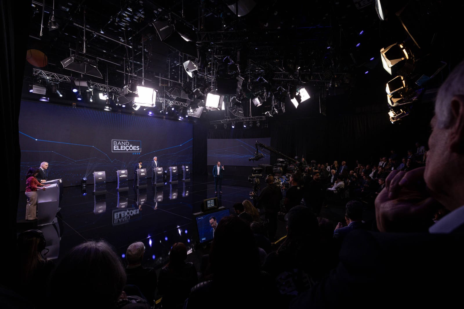 Veja como será o debate entre Lula e Flávio na Band neste domingo (18)