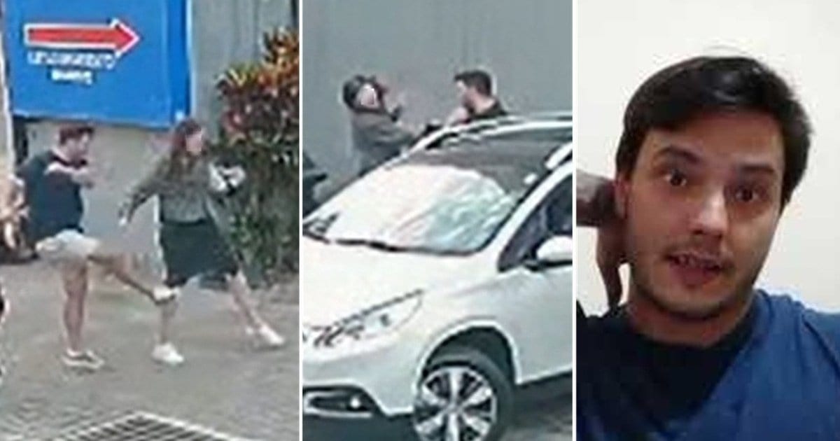 Homem flagrado agredindo mulher em Blumenau foi candidato pelo PT