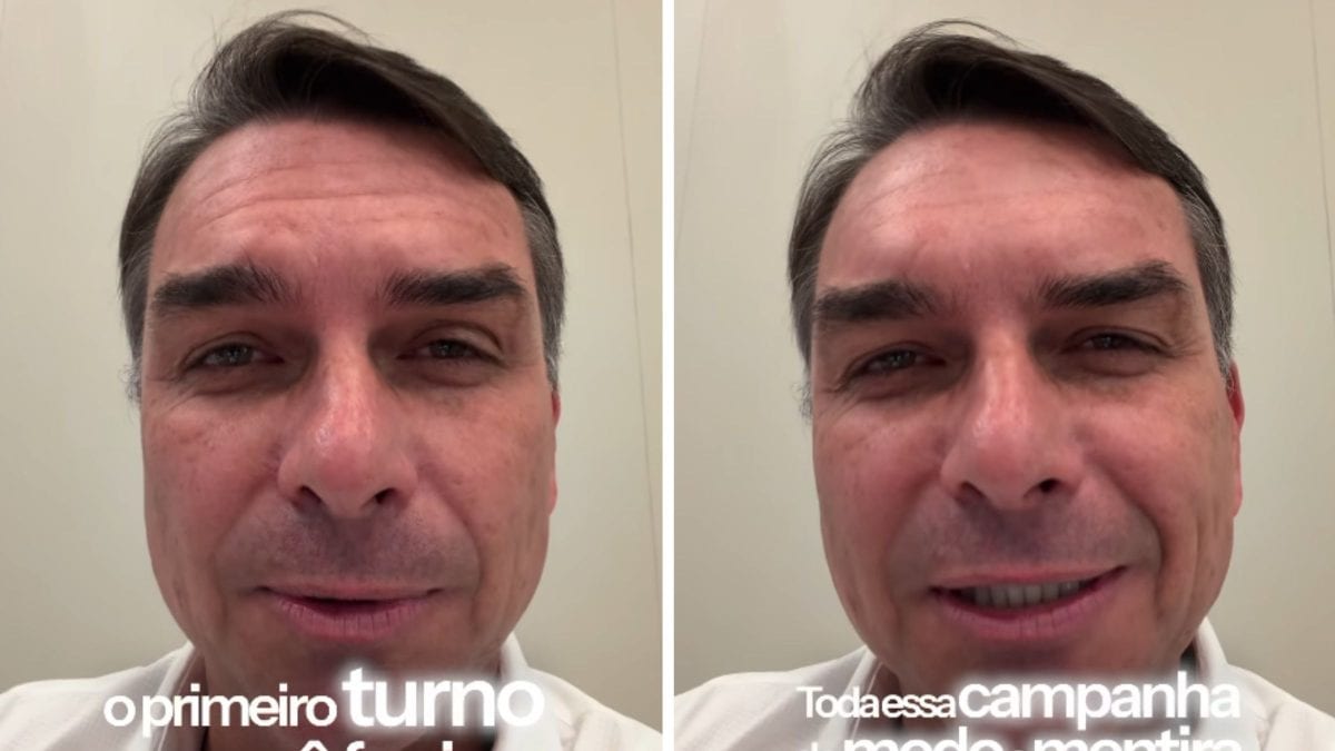 Flávio Bolsonaro diz que desistência do debate da Band foi estratégia para fazer Lula confirmar presença