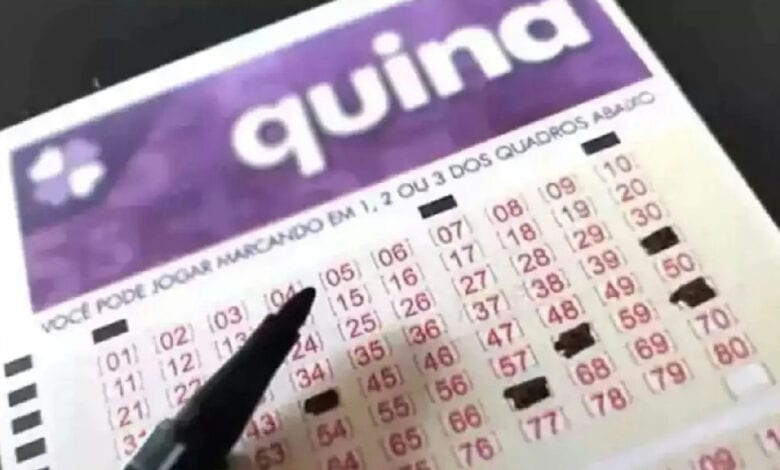 Sorteio da Quina 7141 movimenta apostadores com prêmio de R$ 34 milhões
