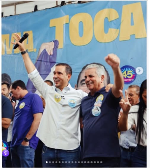 ELEIÇÕES 2026 – Um dos primeiros lideres do Estado, a declarar apoio ao governador eleito Vicentinho Junior, Prefeito de