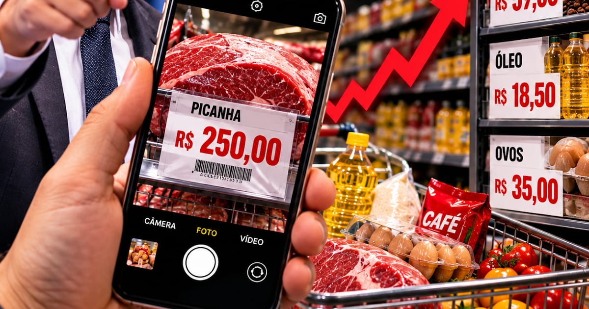 Nikolas pede que brasileiros fotografem preços altos nos supermercados