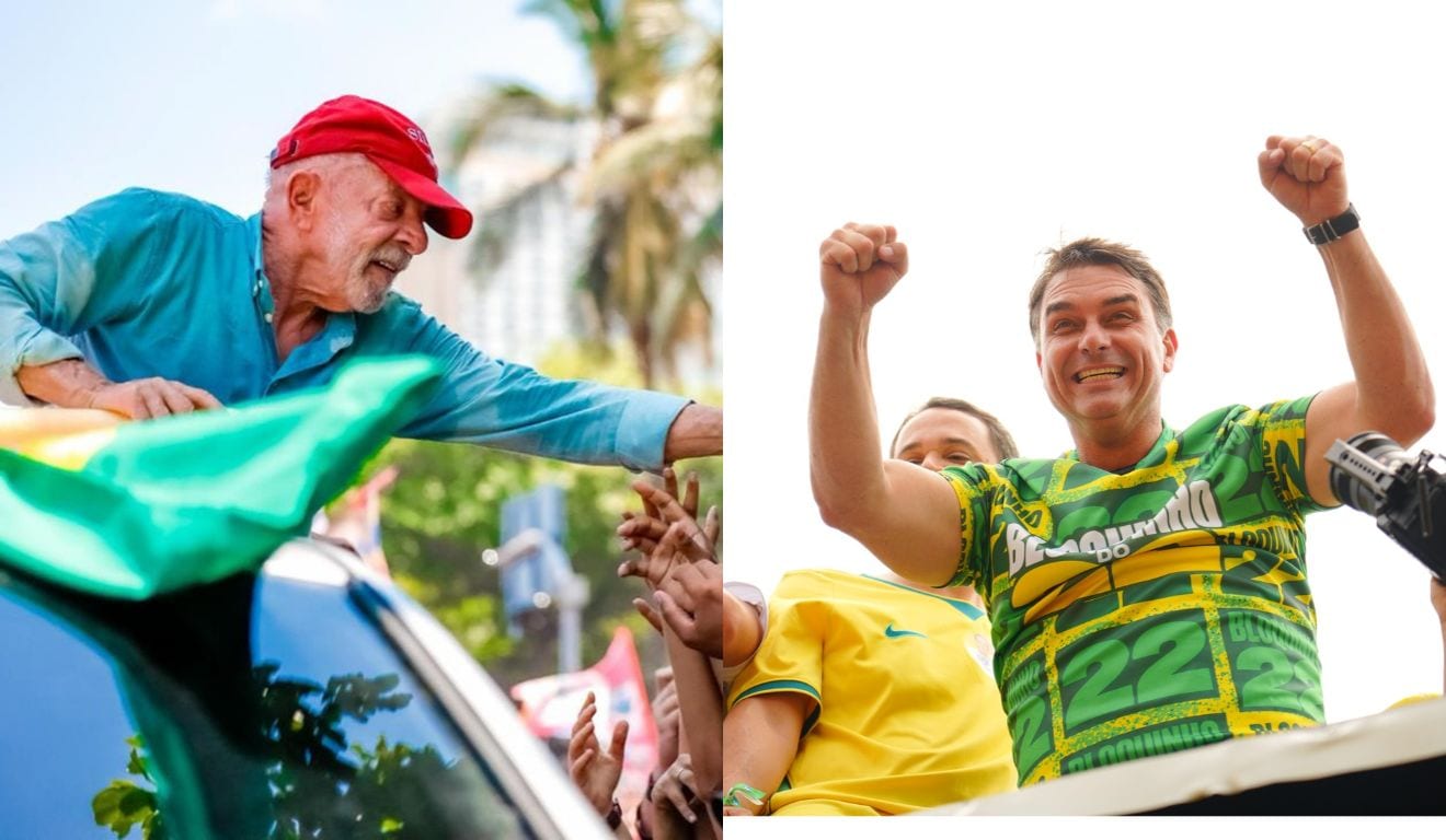 Lula cresce votação em todos os estados e Flávio perde votos em sete no 2º turno