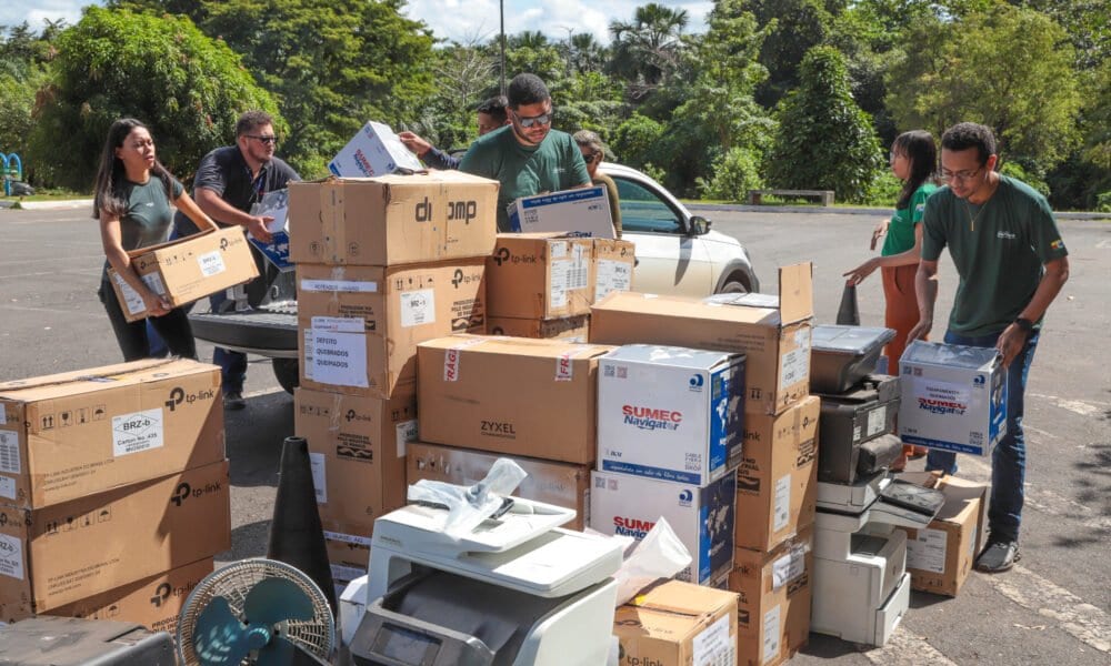 Araguaína recebe Caravana “Eletrônico não é Lixo” para incentivar descarte correto de resíduos eletrônicos