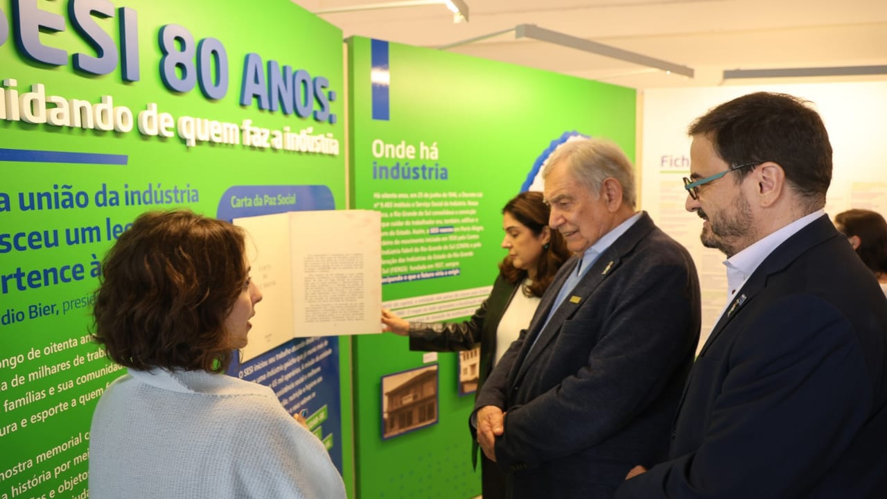 Sesi comemora os 80 anos com mostra em parceria com o Sistema Fiergs