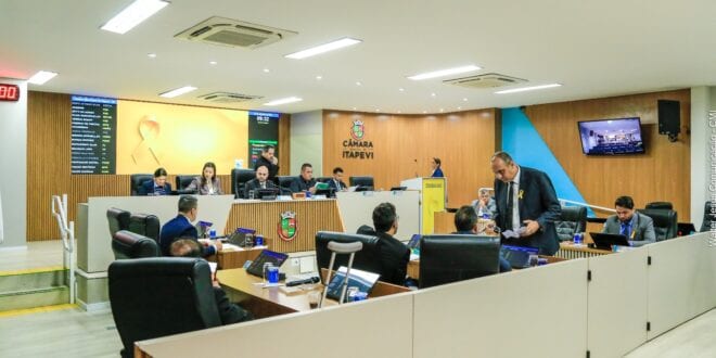 25ª Sessão Ordinária da Câmara de Itapevi movimenta mais de 500 documentos