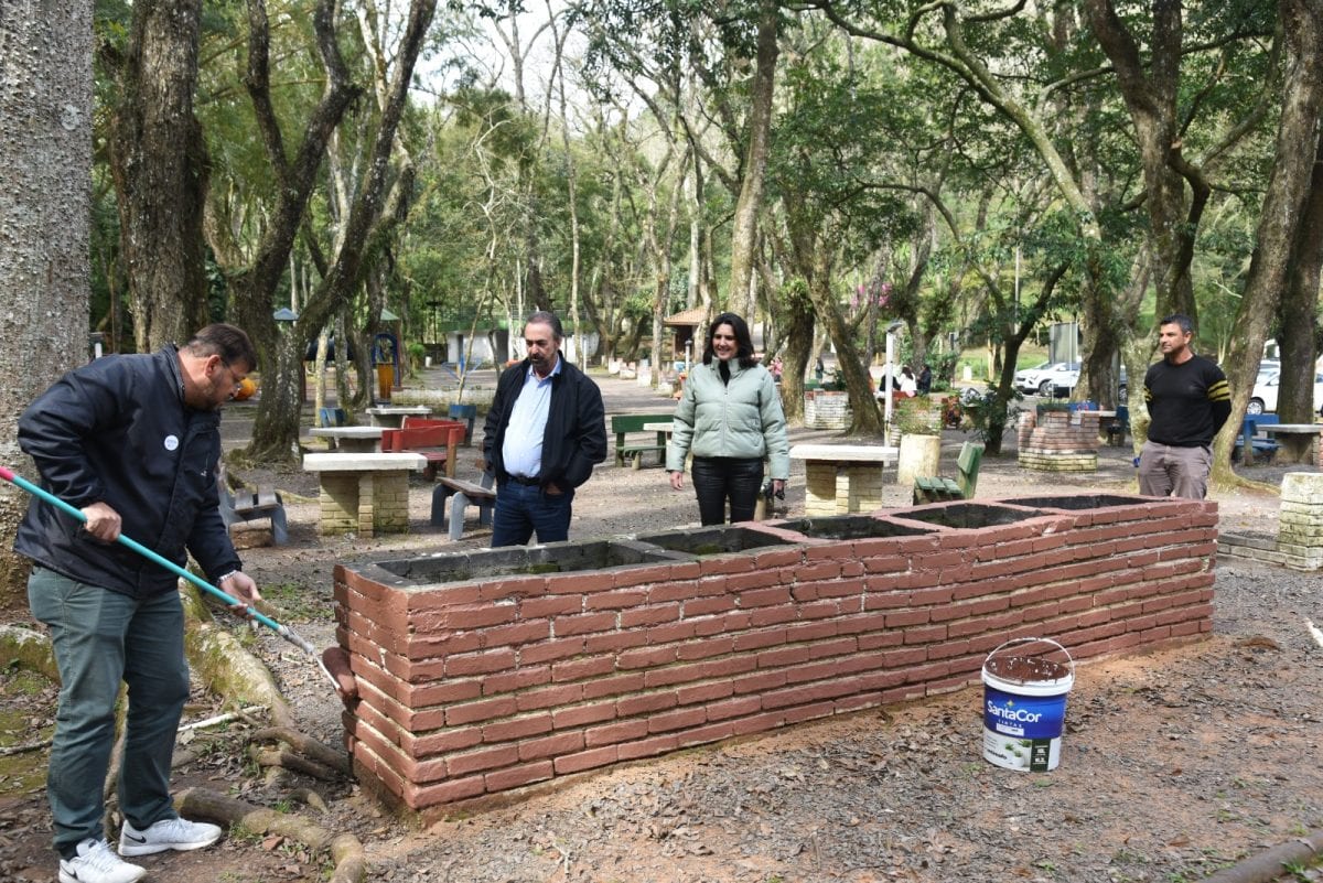 Parque da Gruta passa por obras de revitalização em Santa Cruz
