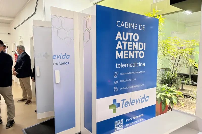 Gramado instala cabine de teleatendimento médico no Centro Municipal de Saúde